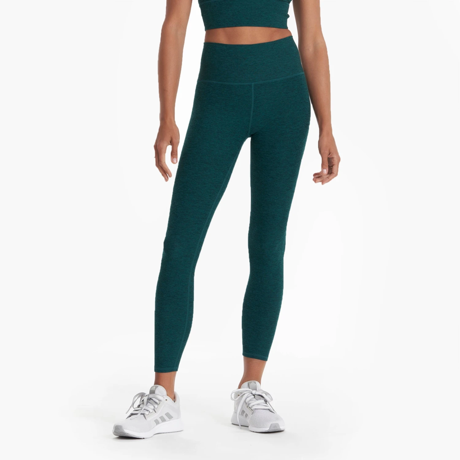Clean Elevation Legging-Short | Jade Heather - Image 3