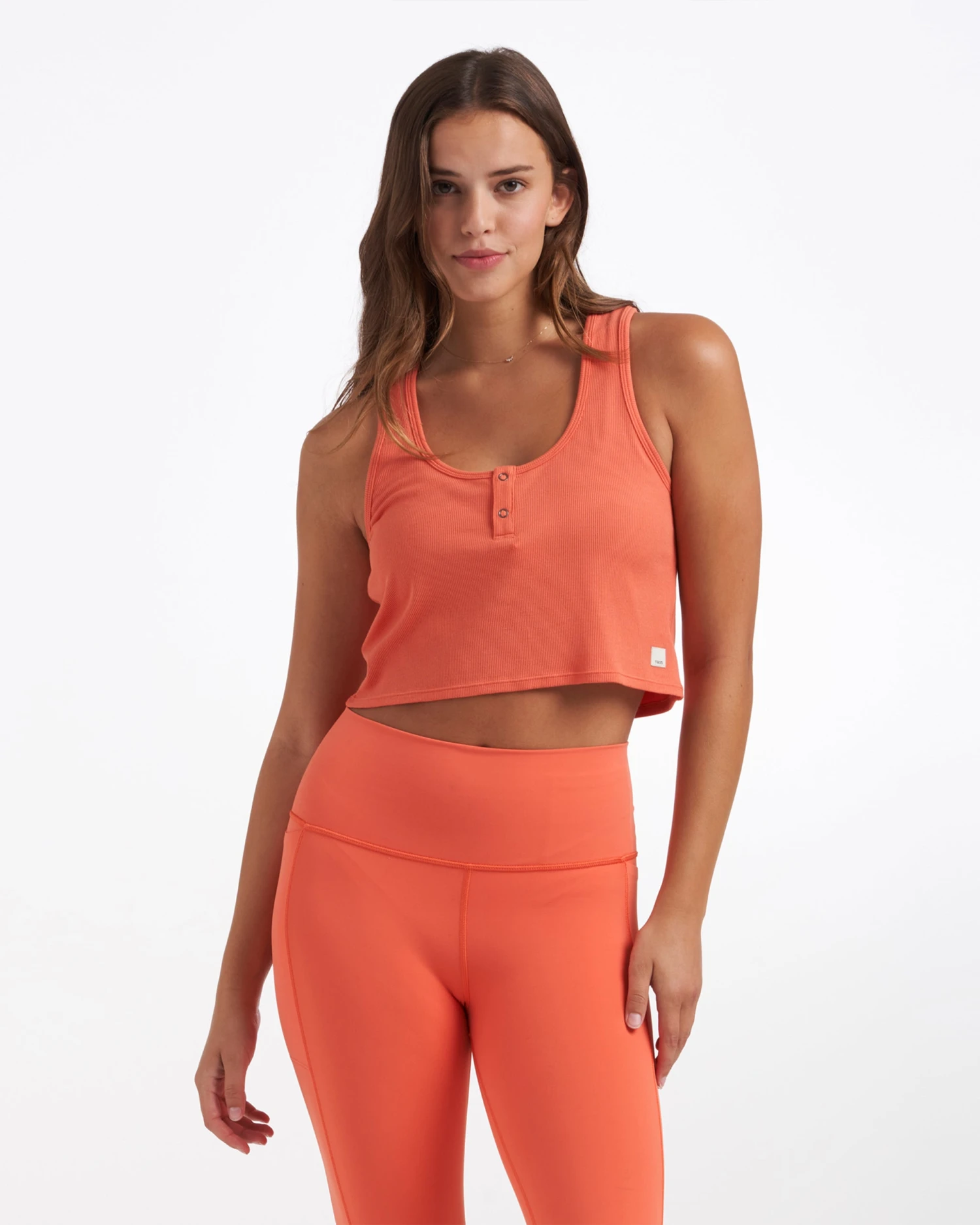 Cove Crop Tank | Grapefruit - Image 2