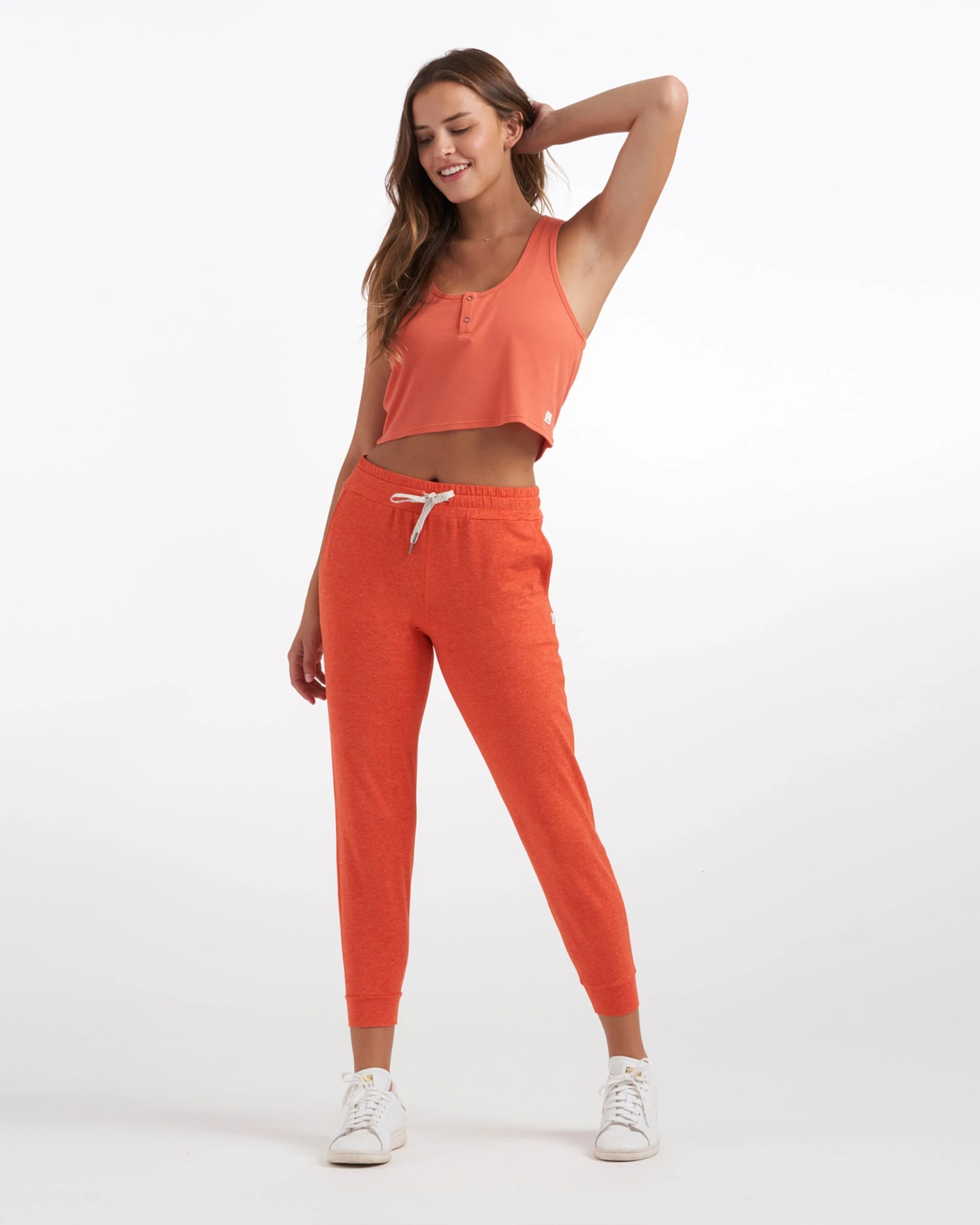 Cove Crop Tank | Grapefruit - Image 4