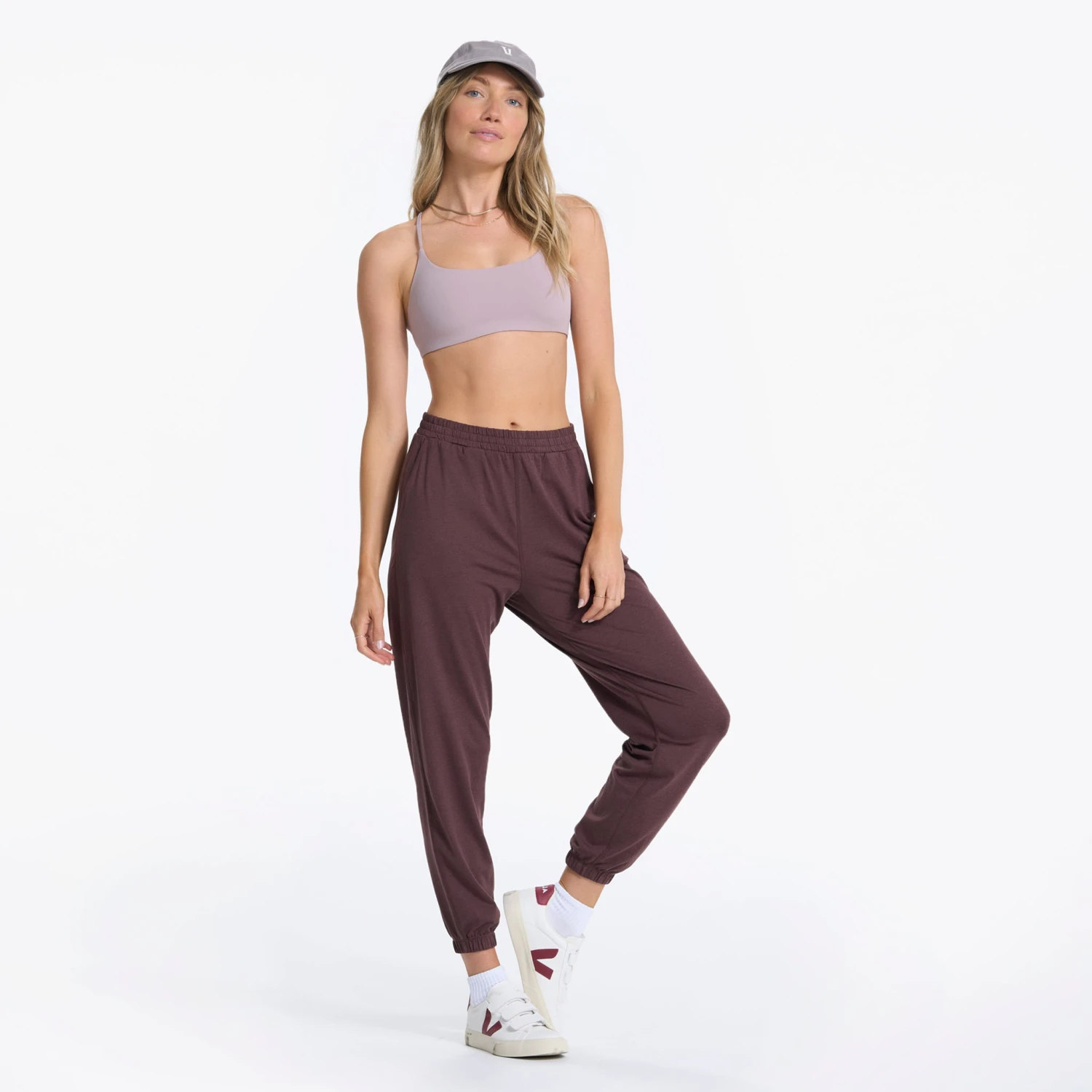 Boyfriend Jogger | Chestnut Heather - Image 2