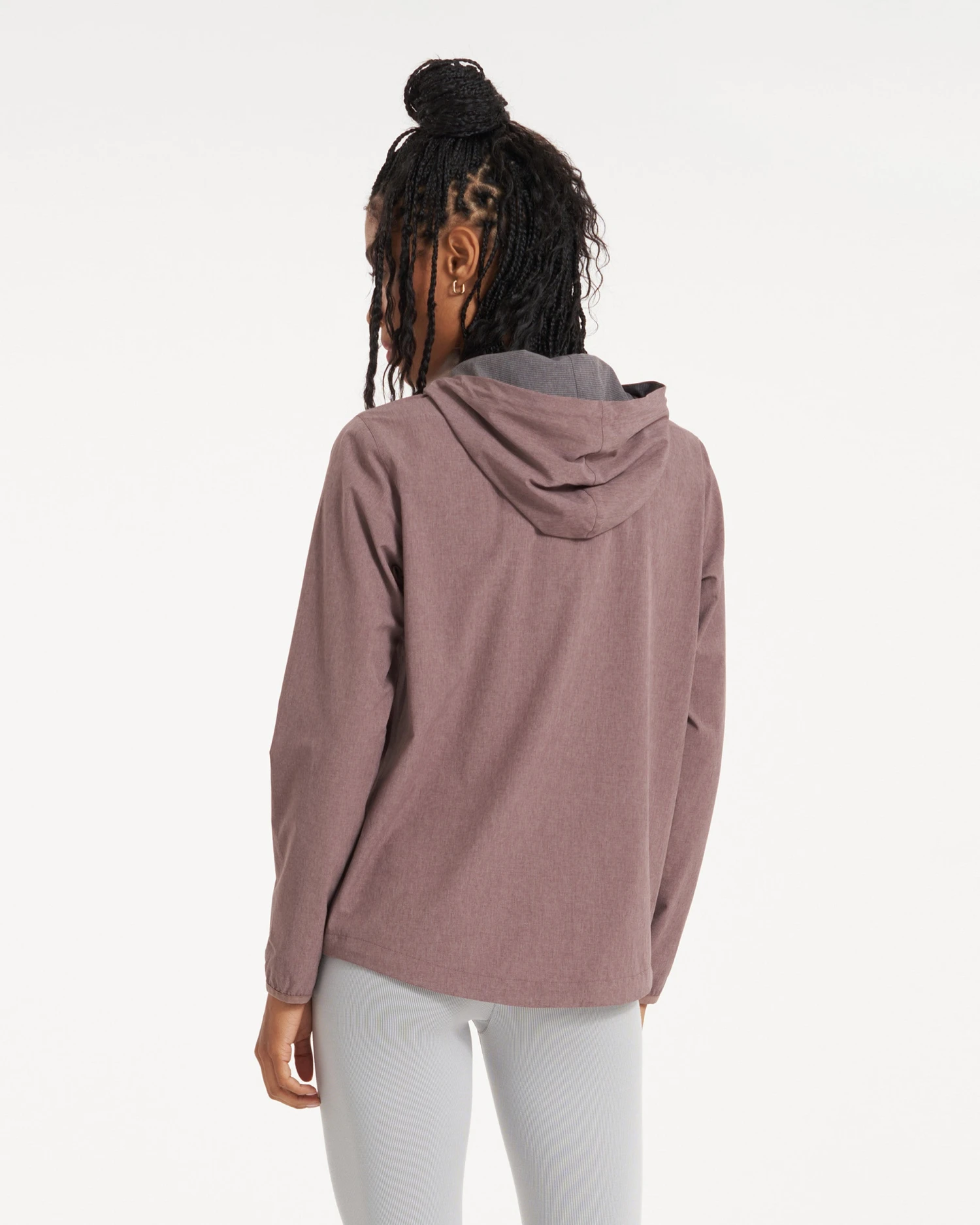 Womens Outdoor Trainer Shell | Hazel Linen Texture - Image 3