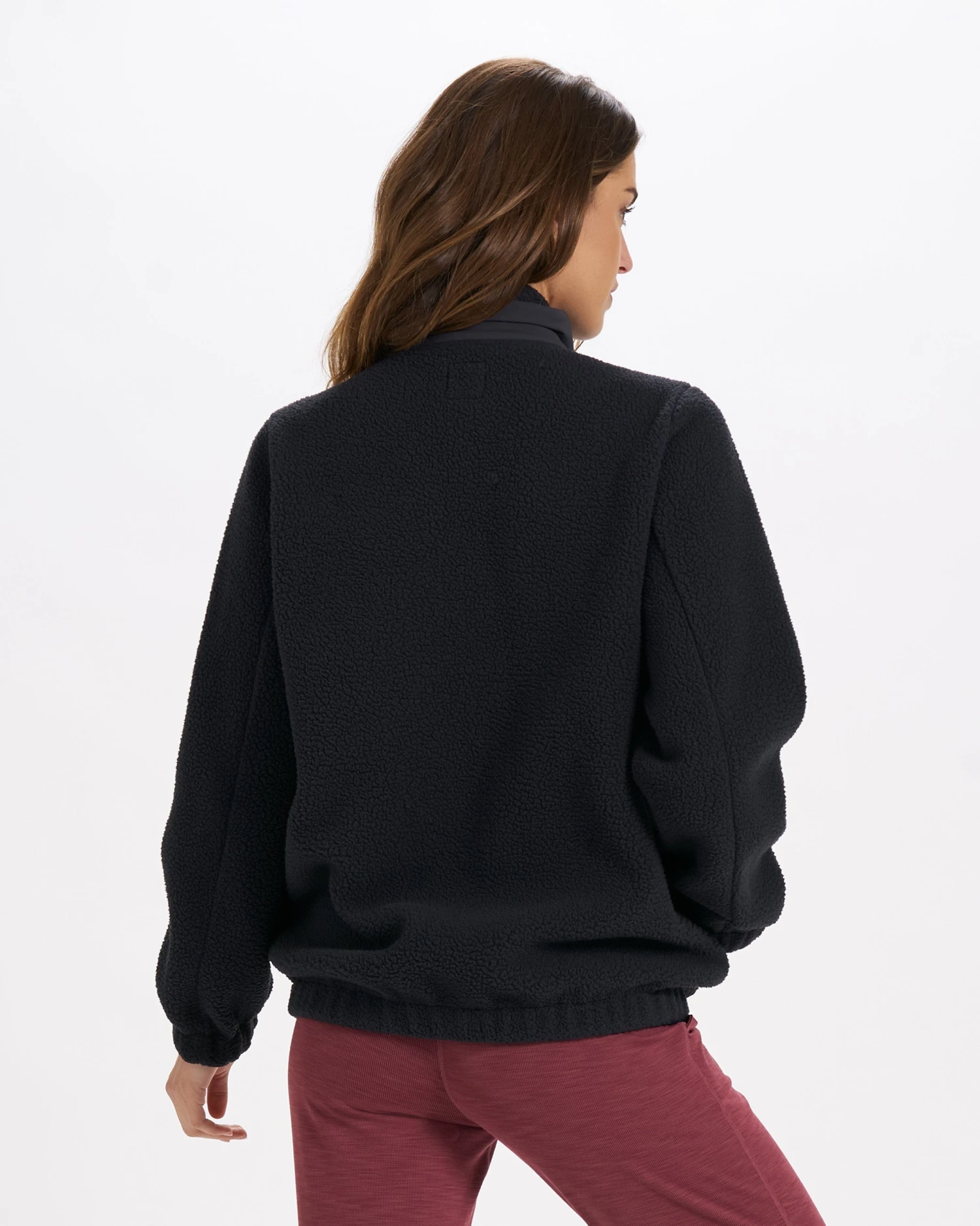 Utility Sherpa Jacket | Black - Image 3