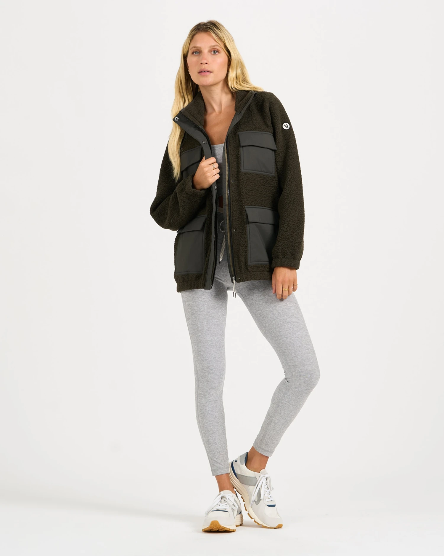 Utility Sherpa Jacket | Dark Oregano - Image 6