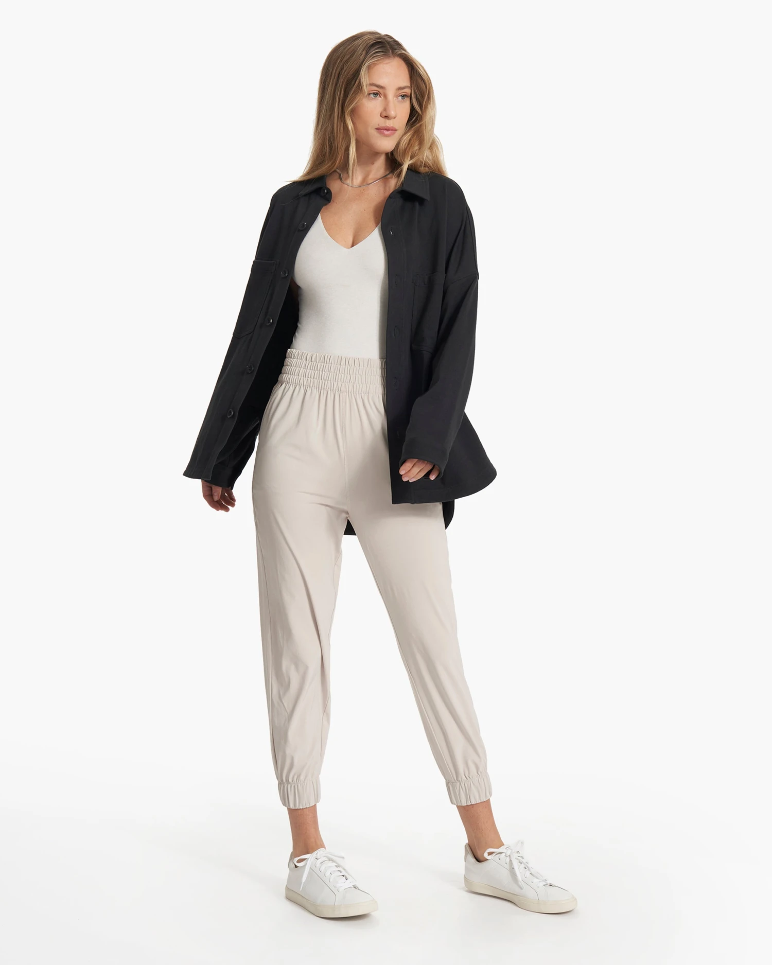 Mackenzie Shirt Jacket | Washed Black - Image 5