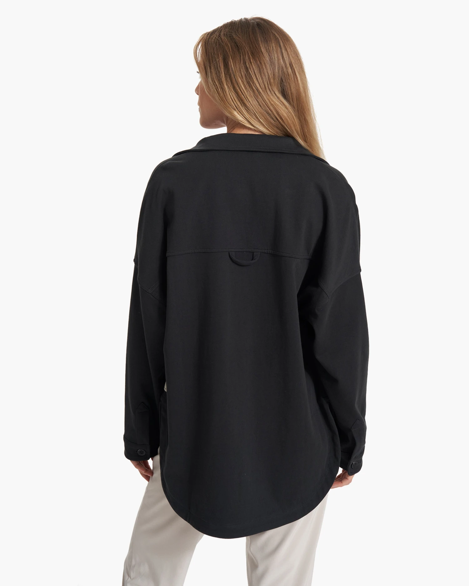 Mackenzie Shirt Jacket | Washed Black - Image 4