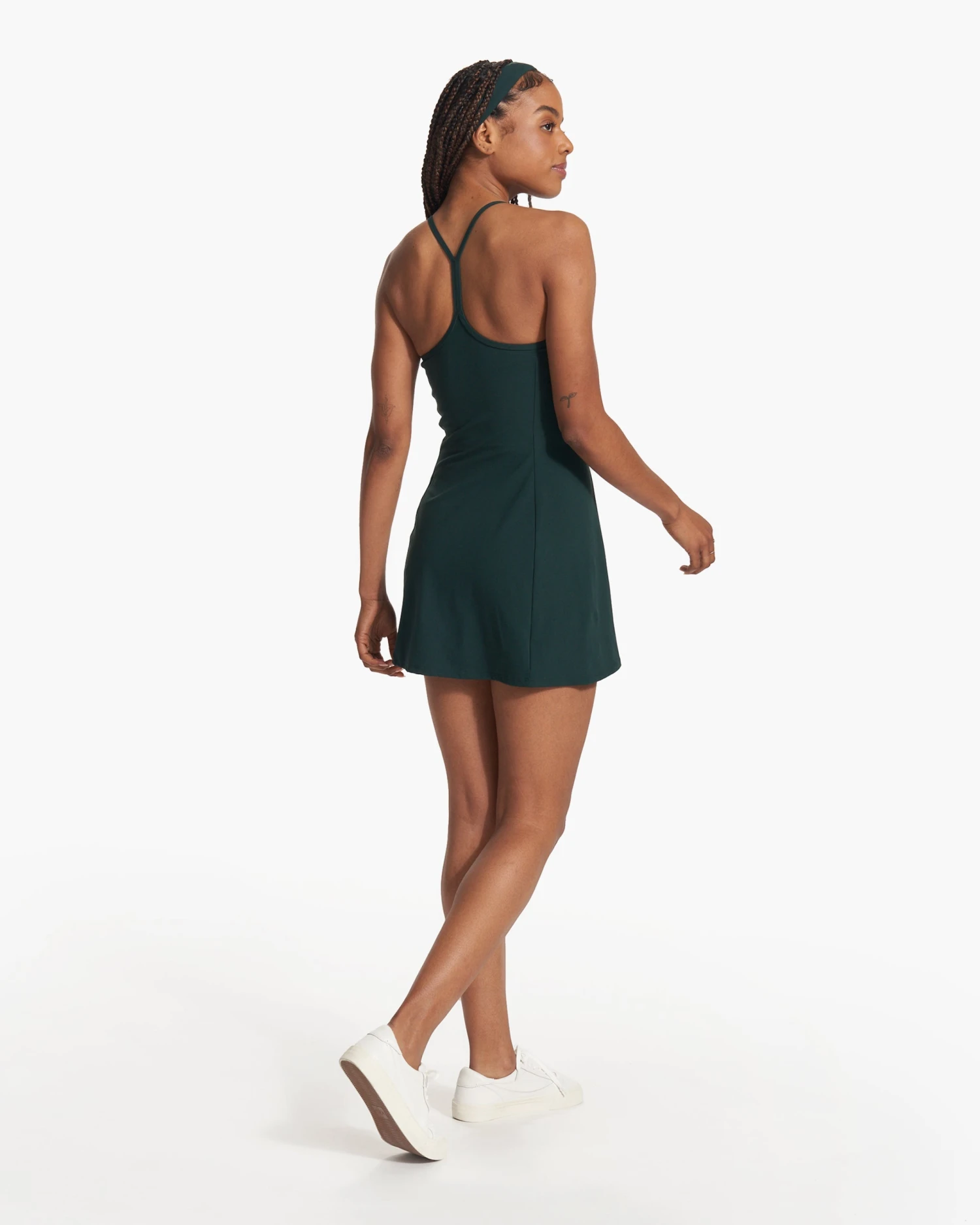 One Shot Tennis Dress | Grass - Image 2