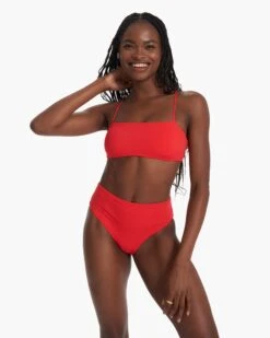 Dune Bikini Top | Vermillion