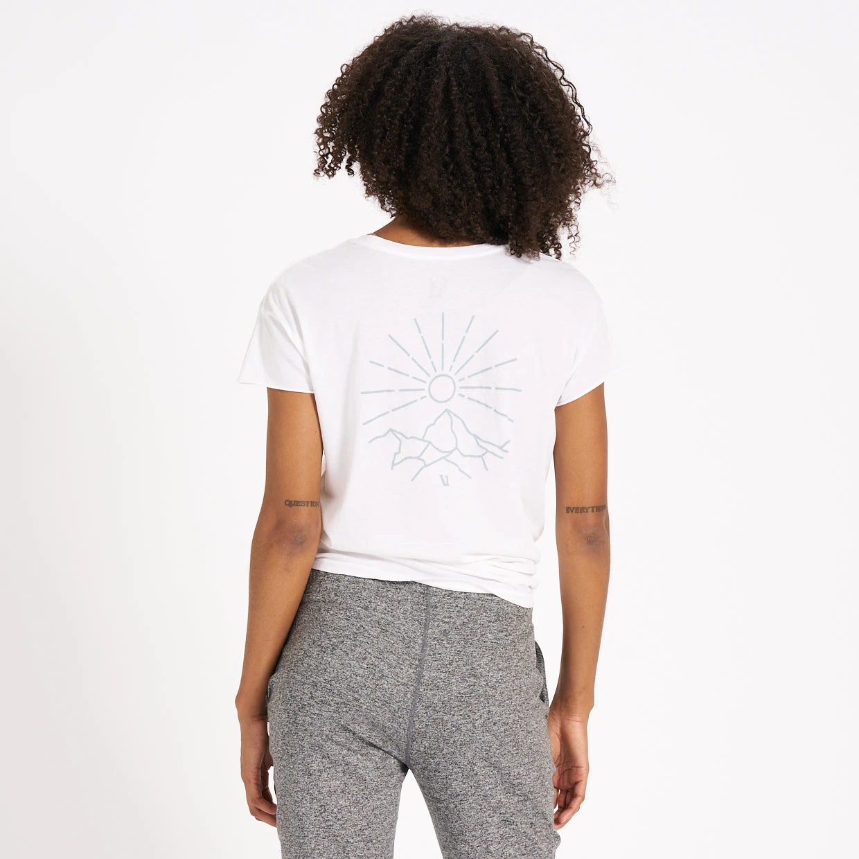 Women's Land To Sea Tee | White - Image 2