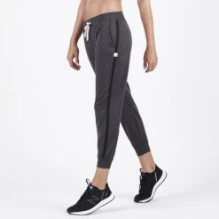 Performance Jogger | Charcoal Heather Stripe